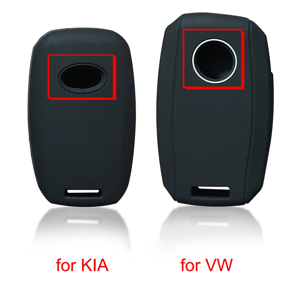 Чехол для ключей Kia Sorento Prime Sportage Rio Forte Ceed 2019 VW volkswagen Funda Llave Key Cover Remote Control|Футляр