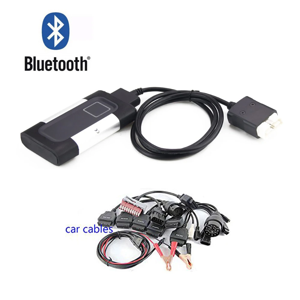 

2020 TCS CDP PRO plus NEW VCI obd obd2 obdii scanner 2016 keygen for delphi vd ds150e cdp bluetooth car & truck diagnostic tool