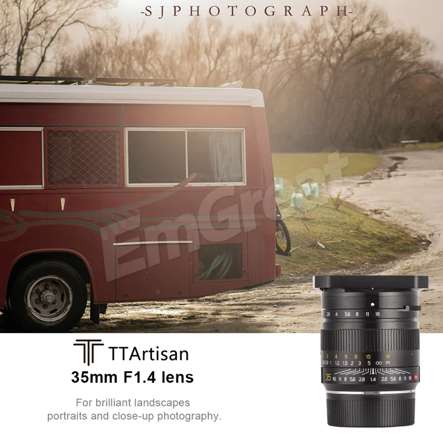 TTArtisan 35 мм F1.4 полная известность фиксированный фокус объектив Большая диафрагма Prime алюминиевый Объектив для камер Leica M-mount M-M M240 M8 M9 M10