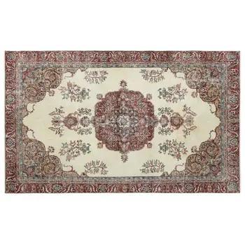 

Handmade Natural Vintage Turkish Area Rug 173x290 Cm-5'8''X9'6''