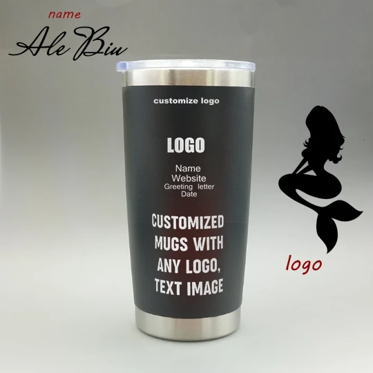 

1pcs/lot 20oz Tumbler Lid Travel Mug - party favor Gift Double Wall Vacuum Insulated -Stainless Steel Thermos Water Bottle