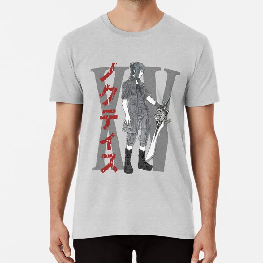 

Футболка для видеоигр Noctis The Fifth, видеоигры, финальная фантазия Xv Ffxv Noctis Lucis Caelum