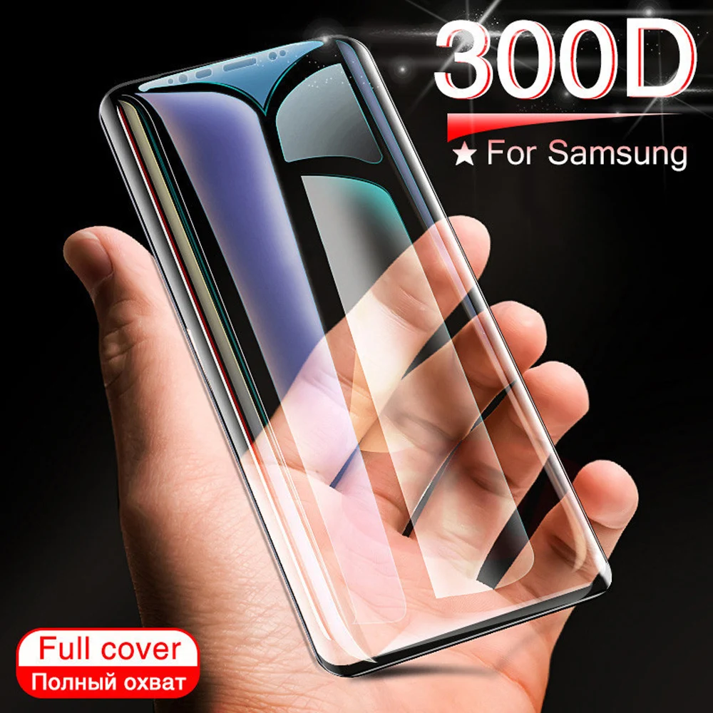 Закаленное стекло для samsung Galaxy S10e S7 edge S8 S9 S10 plus защитная пленка с полным покрытием