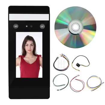 

DT-10 Dynamic Dual HD Face Recognition Password Door Access Control Time Attendance Machine Password Attendance Machine