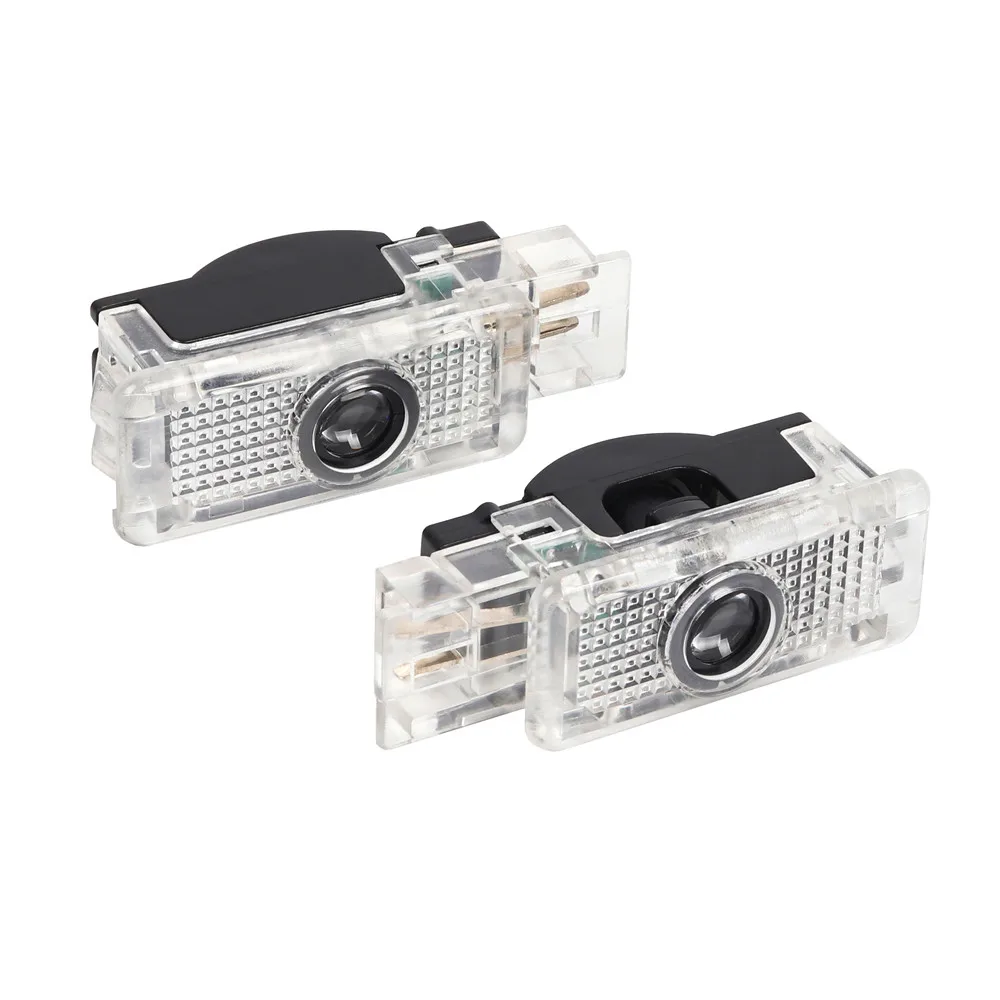 2X LED Car Door Projector Logo Light Auto Accessories For Mercedes Benz W203 C Class 2001 - 2007 W240 SLK R171 CLK W209 SLR AMG |