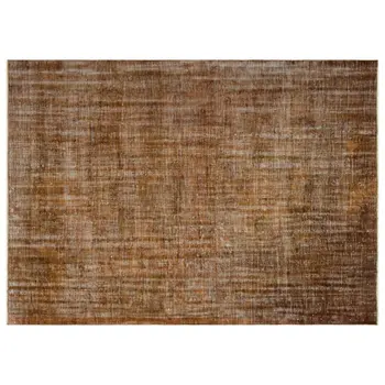 

Handmade Brown Vintage Overdyed Turkish Area Rug 185x260 Cm-6'1''X8'6''