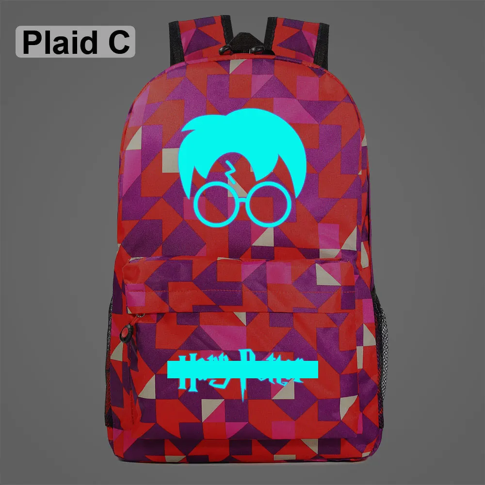 AL0305 светящийся подарок hp Face Lightning детская школьная сумка для мальчиков и девочек подростковые школьные сумки женские рюкзаки мужские рюкзаки - Цвет: AL03-25