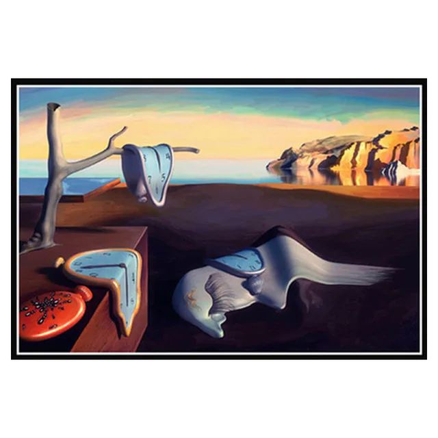 Salvador Dali Surrealism Wall Art Picture Canvas Painting Retro Quadro Posters and Print for Living Room Home Decoration Cuadros 22