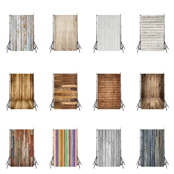 

WHISM Plane Wood Series Theme Photography Background Cloth Retro Style Photo Cloth Oil Painting Home Decoration 5*7 Feet