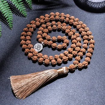 Rudraksha Mala of 108 Blessings – Sacred Beads of Meditation 1