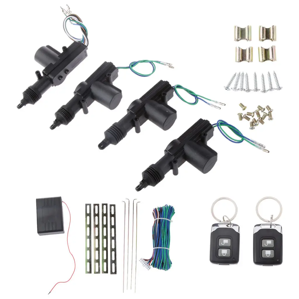 Remote Control Car Central Lock Locking Security System Keyless Entry Kit