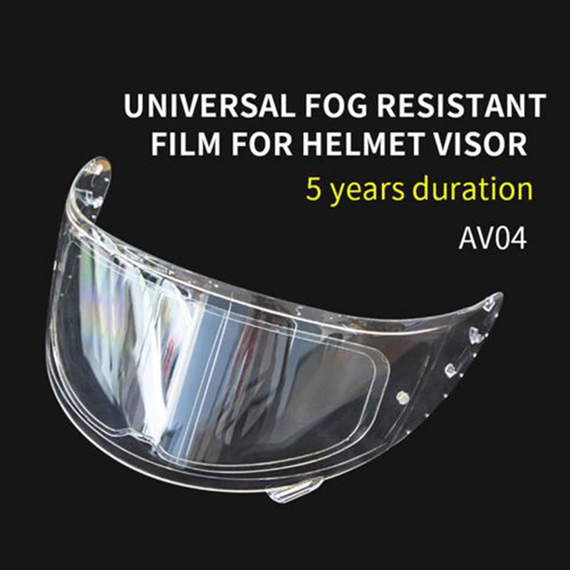 

Helmet Clear Lens Anti-Fog Patch Film Motorcycle Antifog Lens Patch Visor Lens Sticker Motorbike Helmet Accessories