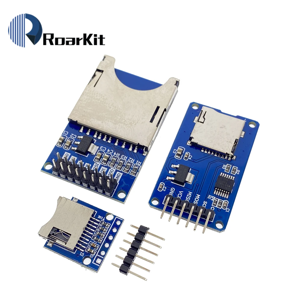 Плата расширения Micro SD TF Card Mini защитный модуль памяти SPI интерфейсы с чипом уровня