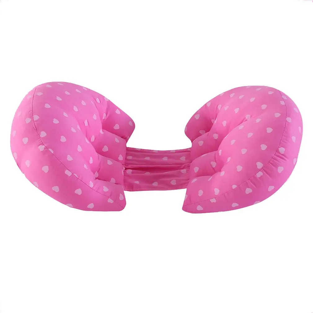 

Pregnant Women Waist Side Sleeping Pillow Multi-Function U-Type Sleeping Pillow Stomach Lift Semi-Circular Pillow