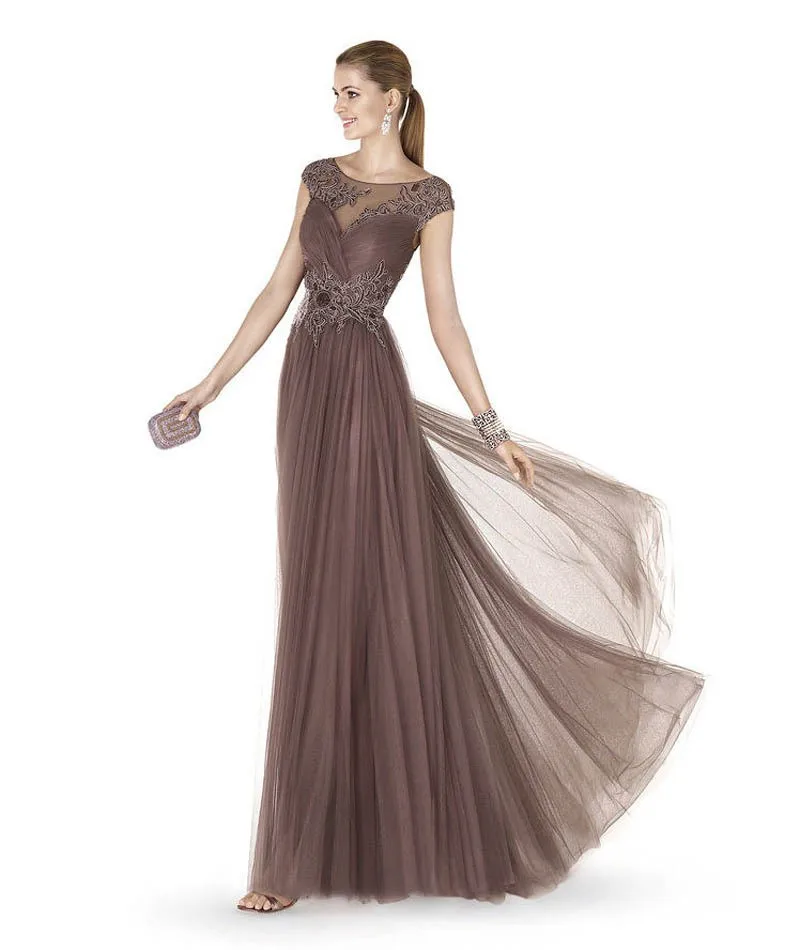 Vestido de festa longo/; вечернее платье для беременных; ; вечерние платья с рукавами-крылышками; платья для матери невесты - Цвет: same as picture