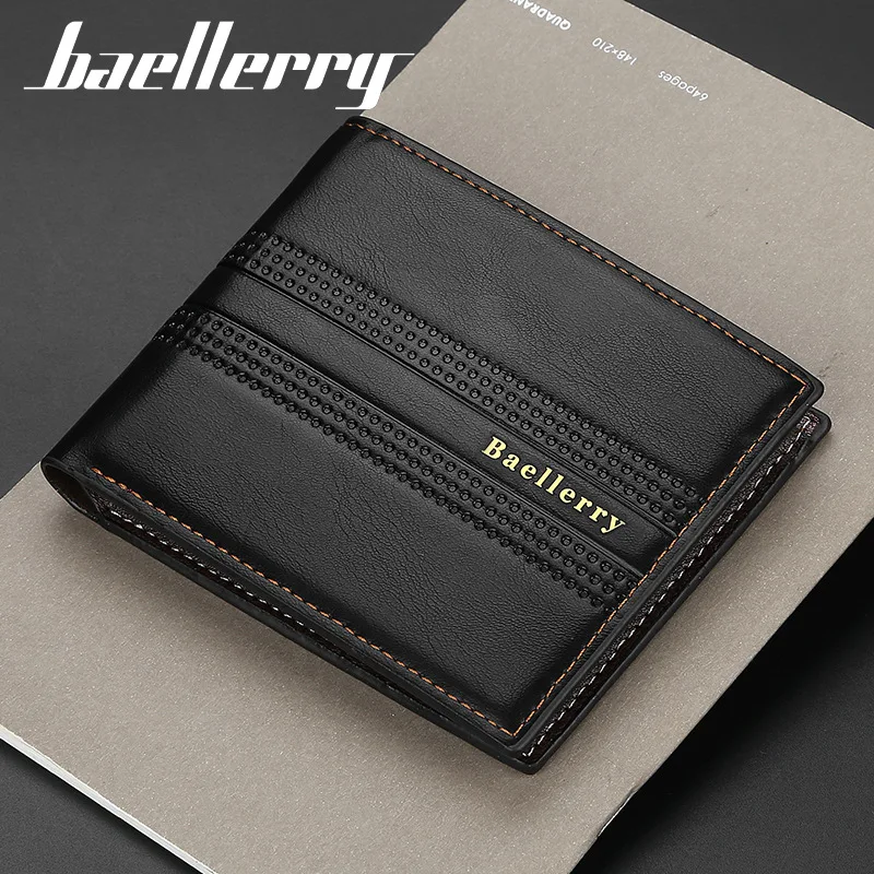 Кошелек для мужчин Baellerry Роскошный дизайнерский кошелек Lutch повседневный