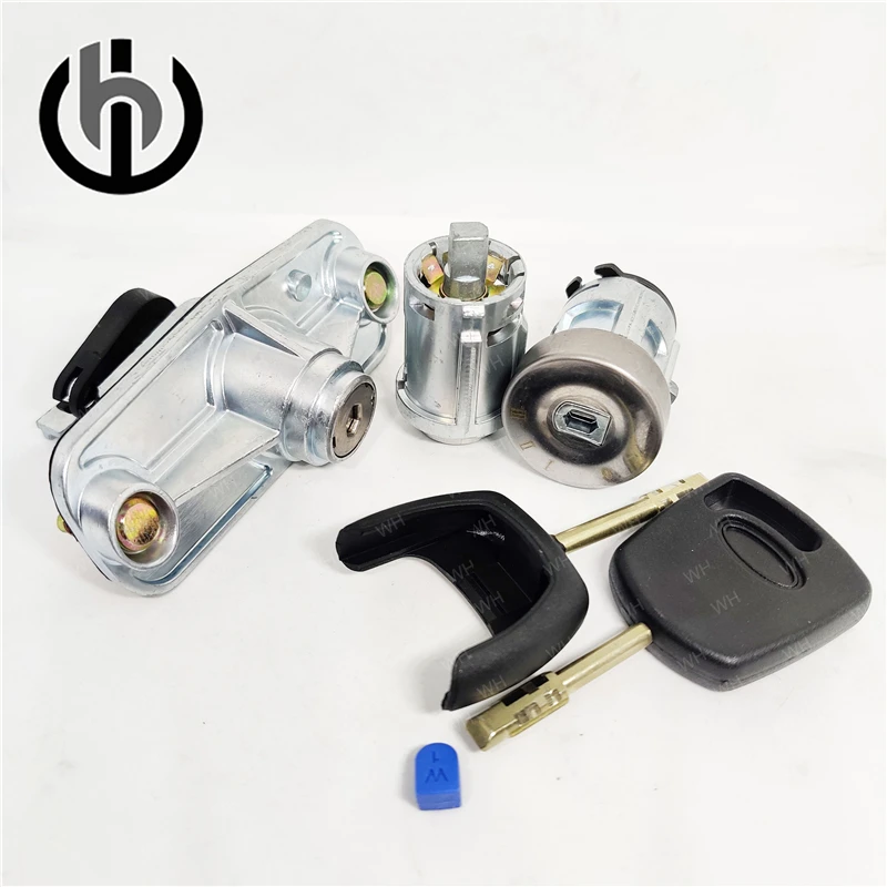 Juego completo de cerradura de maletero para FORD MONDEO, interruptor de encendido, 2001 2007 OE Juego completo de cerradura de maletero para FORD MONDEO, interruptor de encendido, 2001 2007 OE