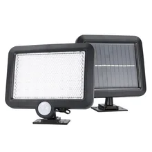 Человеческая реагирующая на движение Открытый Солнечный инфракрасный настенный светильник лужайка во дворе светодиодный водонепроницаемый сплит Солнечный настенный светильник