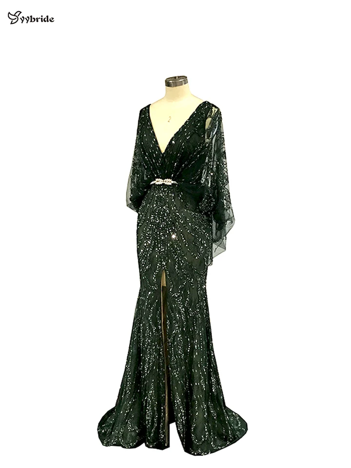 green occasion dress