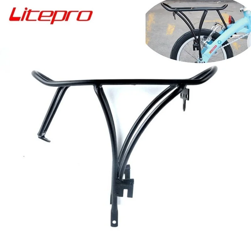 Aluminum Alloy Bicycle Rear Carrier 14 Inch Folding Bicycle Rear