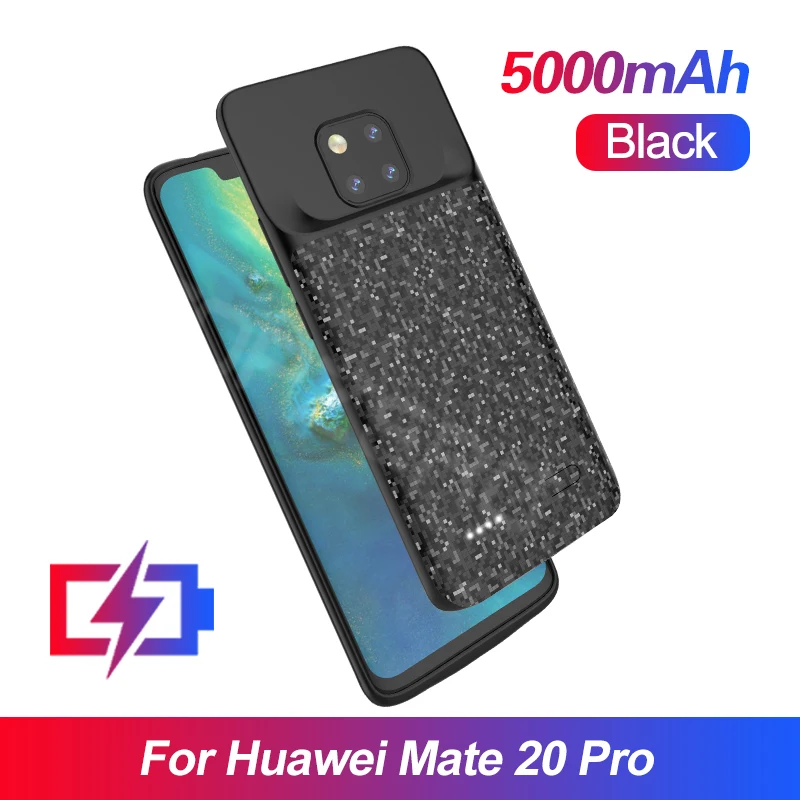 For Mate 20 Pro Чехол-аккумулятор для huawei Honor 8 8X 9X Pro 10, чехол для беспроводного зарядного устройства 4700 мАч для huawei mate 20 Pro Nova 3i 4e, чехол-накладка s - Цвет: For Mate 20 Pro