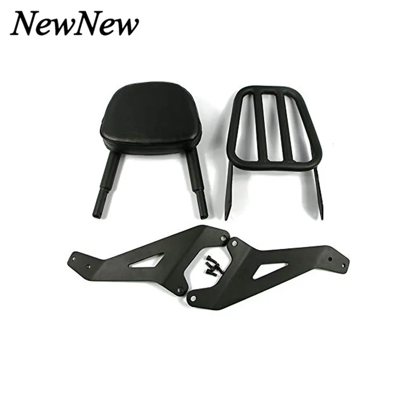 Motorcycle Detachable Backrest Rear Sissy Bar With Pad Luggage Rack For Yamaha V Star Bolt XVS950 XV950 2013