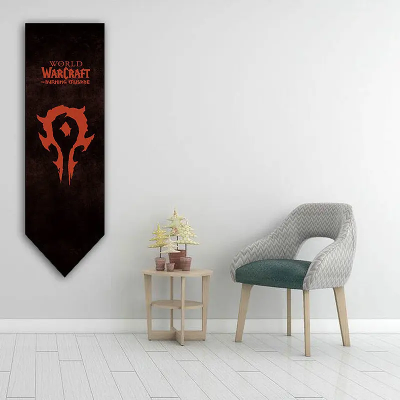Wow World Of Warcrafts Alliance Horde баннер флаг Дакрон домашний декор косплей аксессуар реквизит для косплея