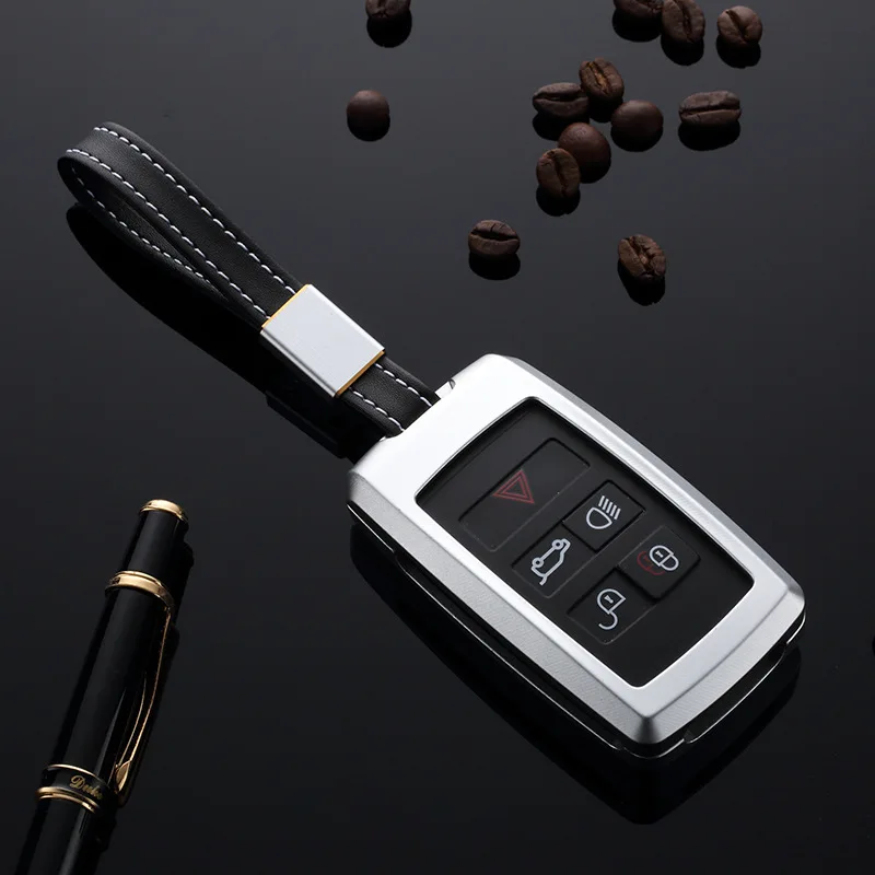 Чехол для ключей из алюминиевого сплава чехол держатель Land Rover Range Sport Evoque Velar Discovery