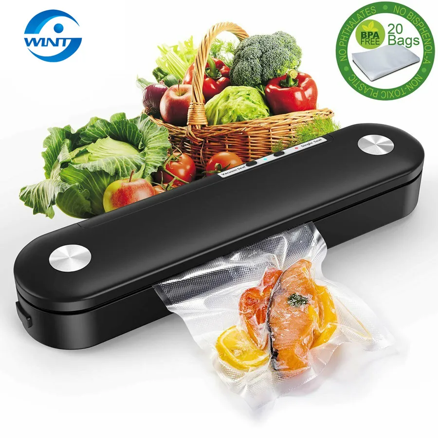 Food Vacuum Sealer, 3 In 1 Sealer With 10 Bags, For Food, Meat