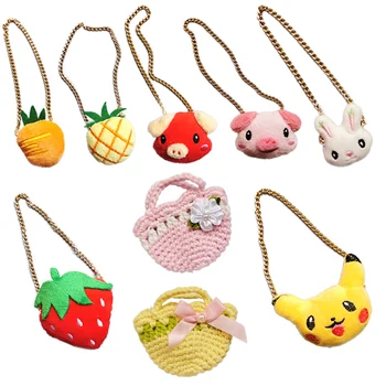 1PCS 1/6 Doll Bags Miniature Crossbody Bag Handbag Accessories for 25cm Dolls Mellchan Bjd Doll Accessories 1