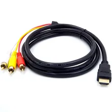 Receivers Adapter Cable-Cord-Transmitter Composite 3rca Hdmi Male Portable M/M-Connector
