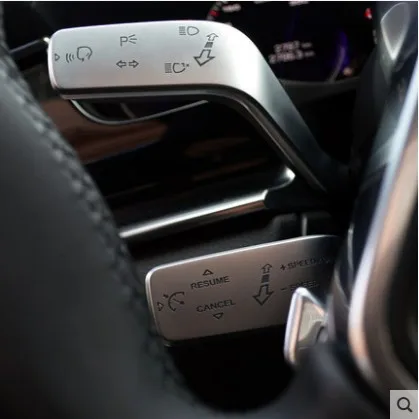 Для Porsche Panamera-18 стеклоочиститель круиз чехол рычага отделка 3 шт Хром ABS рулевая тяга украшения наклейки