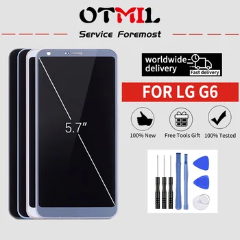 

5.7"OTMIL For LG G6 LCD Display Touch Screen with Frame Digitizer Replacement For LG G6 Display G6 H870 H871 H872 LS993 VS998