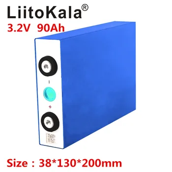 

LiitoKala 3.2V 90Ah battery pack LiFePO4 Lithium iron phospha Large capacity 90000mAh Motorcycle Electric Car motor batteries