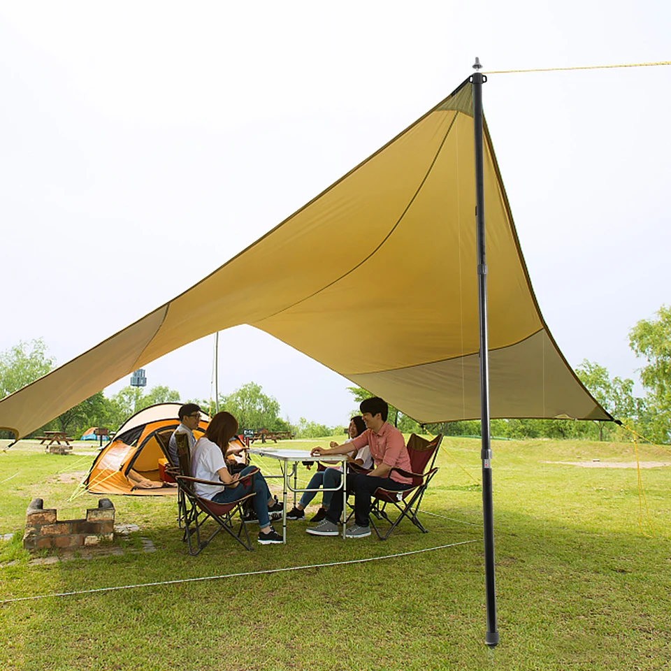Lot De 5 Crochets En T En Alliage D'aluminium Pour Corde De Camping - Ultralégers, Autobloquants