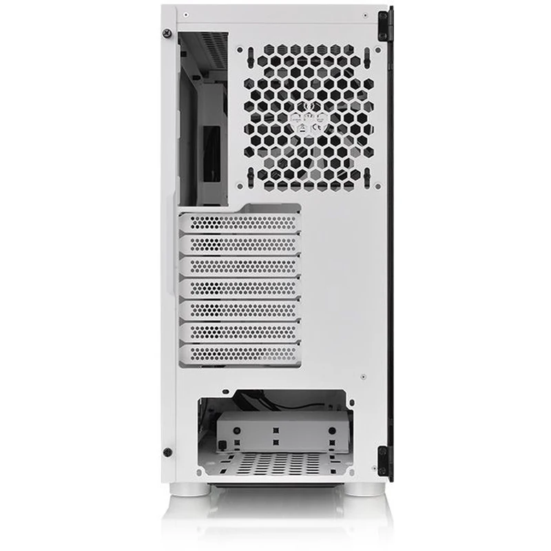 Корпус Thermaltake H200 TG Snow RGB белый без БП ATX 1x120mm 2xUSB3.0 audio bott PSU