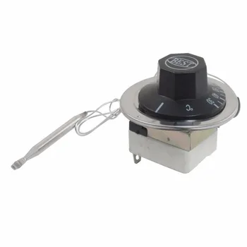 

AC 16A 250V 30-110 50-300 50-200 Celsius 1NO 1NC Capillary Temperature Capillary Thermostat