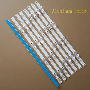 

10 Set(80PCS) LED backlight strip bar perfect compatible for LG 39 Inch TV 39LB561V 39LB5800 innotek DRT 3.0 39 inch A B