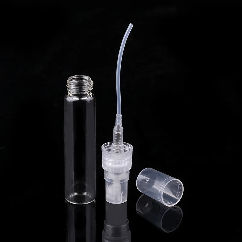 3/5/10ml 1pc Empty Glass Perfume Bottle Atomizer Portable Travel Mini Cosmetics Refillable Bottle Perfume Spray Bottle 2