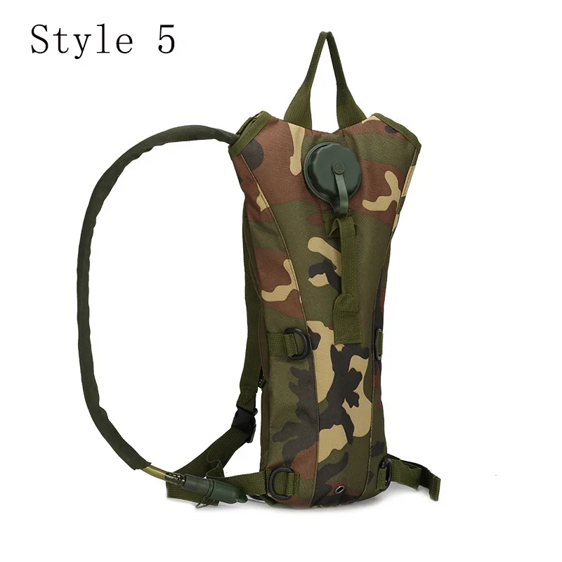 43cm*18cm Outdoor Camouflage Waterproof Backpack Mountaineering Riding Storage Water Bag