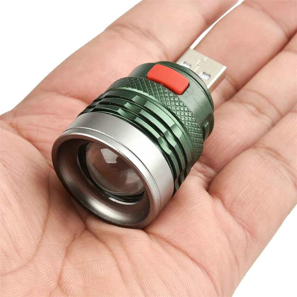 Mini USB Portable LED Charging Computer Light 3-Mode Reading Lamp USB Interface Mini Flash Light Torch Flashling By Power Bank (10)