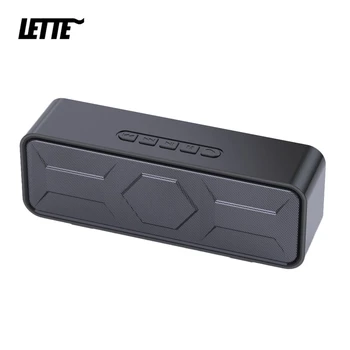 

Wireless Bluetooth Speaker with USB Flash Drive TF Card FM TWS Subwoofer 6W 1200mAh 8H Playback Bass Column