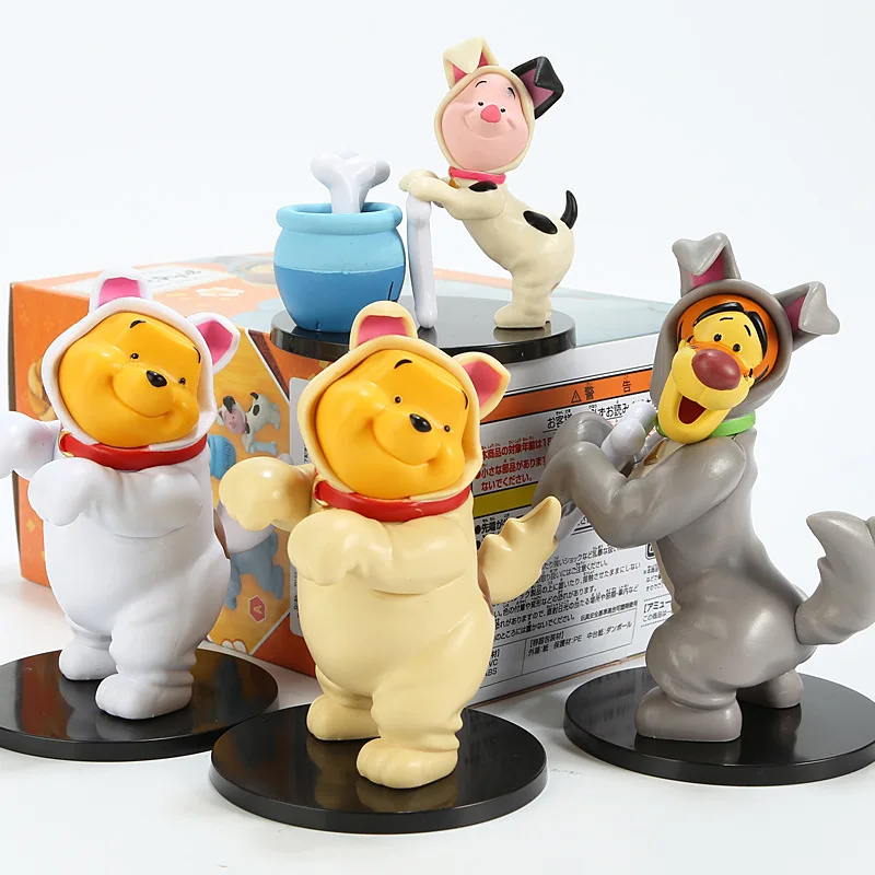 

Anime Garage Kit Related Products Pooh Tigger Piglet Pig Cow Version 4-Boxed Garage Kit Cake Decoration Model