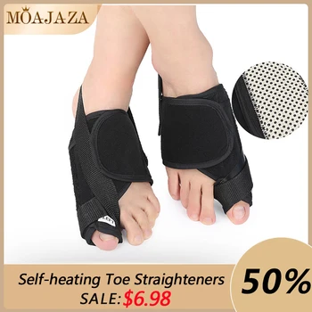 

Self-heating Toe Straighteners Foot Thumb Toes Valgus Orthotics Corrector Hallux Pedicure Foot Care Tool Splint Pain Relief