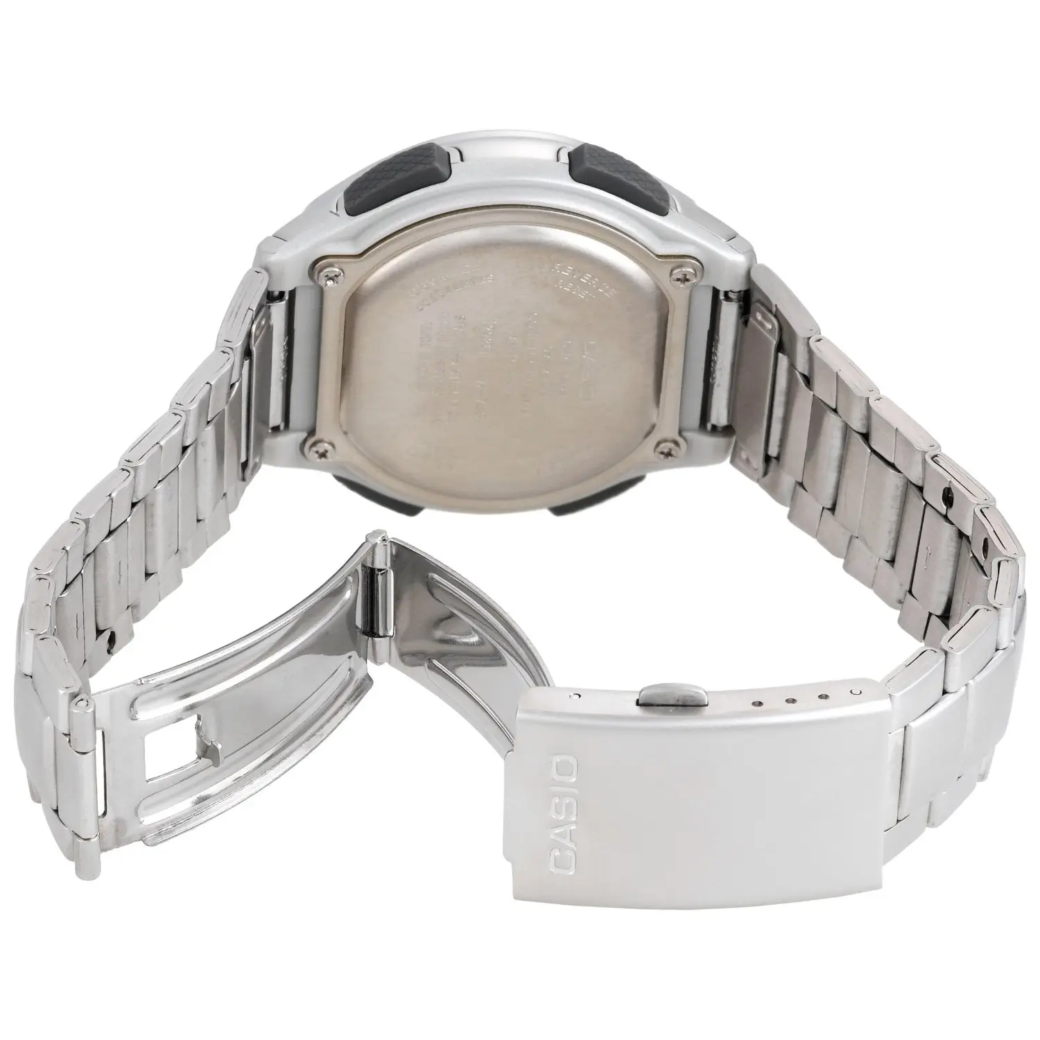 Casio w-753d-1a men's wristwatch with lunar calendar, yacht timer, compass  and tide schedule