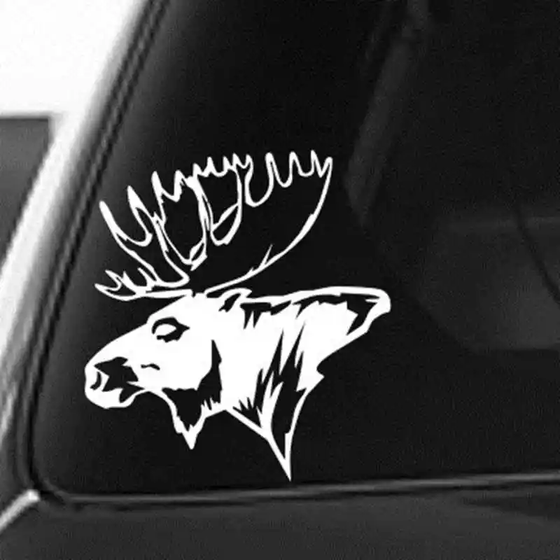 Moose Охота Buck наклейка охотничий клуб с изображением оленьих рогов полый стикеры