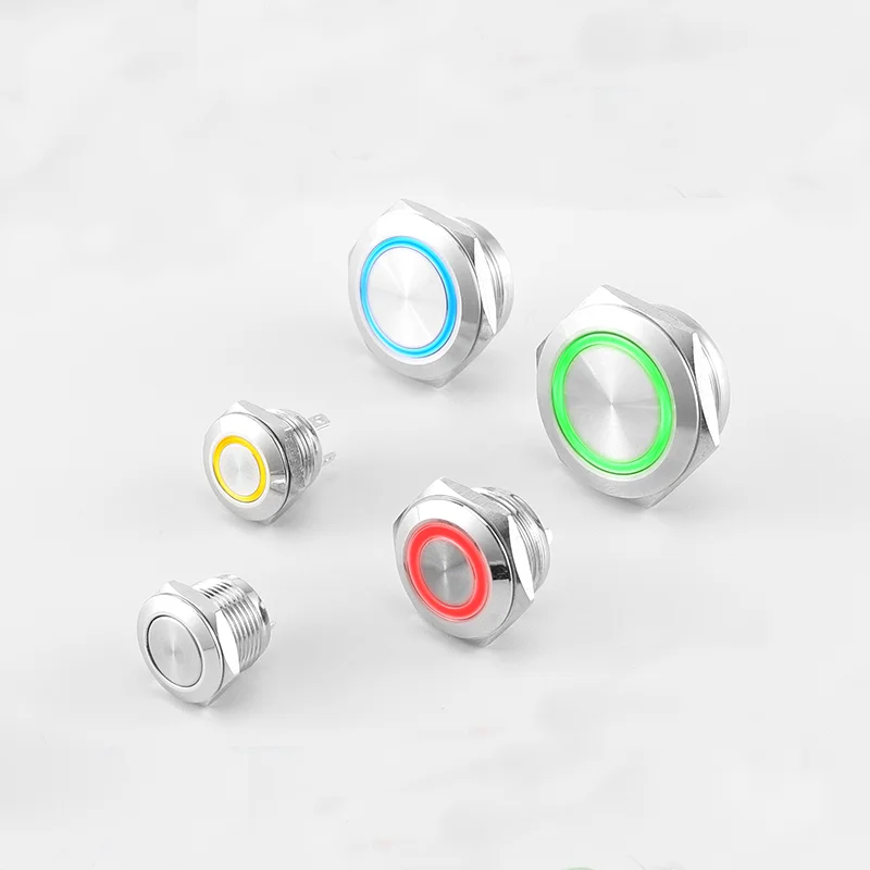 Короткая сенсорная кнопка 12/16/19/22 мм | AliExpress