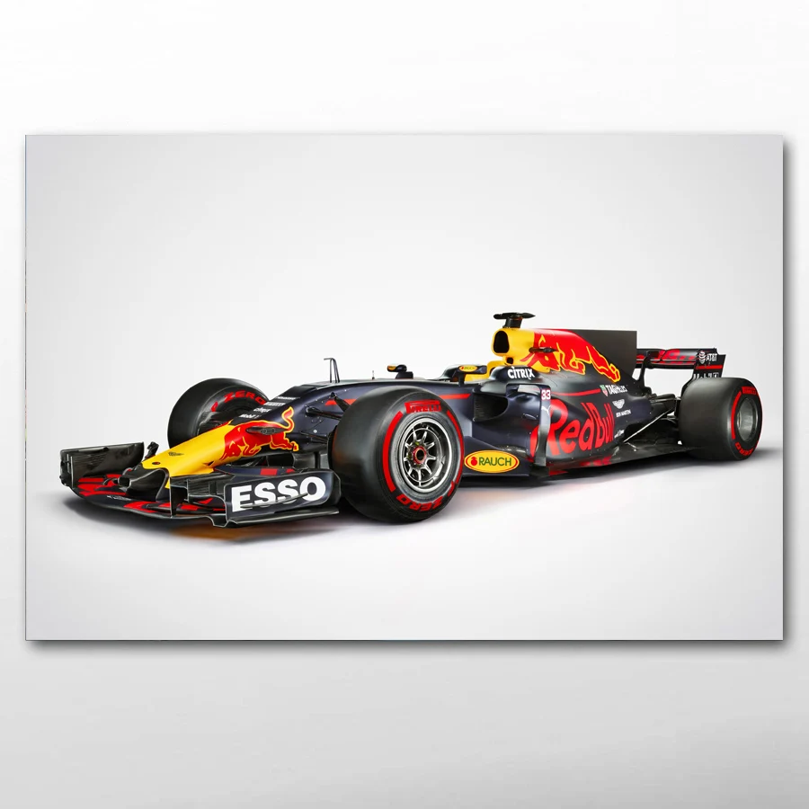 Холст картины в стиле сделай сам рамке гоночный автомобиль Astons Martin RB13 Формула 1