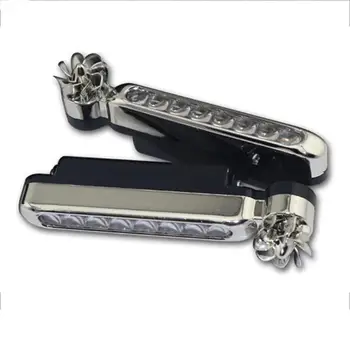 

New LED Wind Power Daytime Running Light Head Auxiliary Light Decorative Wind Energy Light Free Installation dropshipping