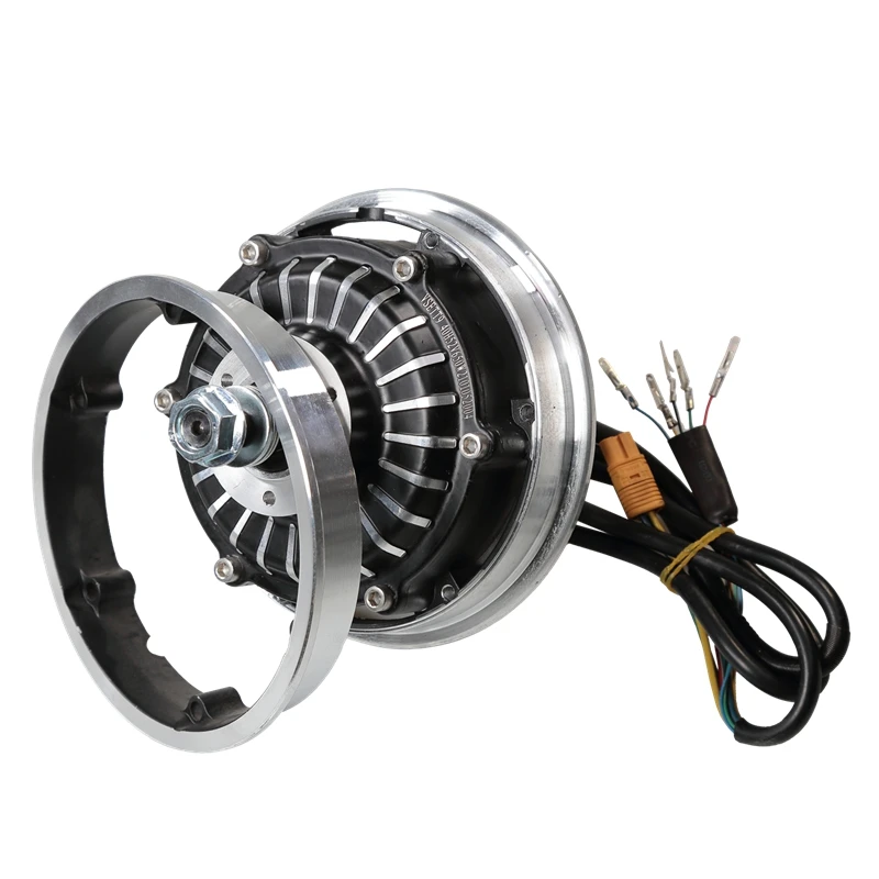 Vsett-48/52v,8.5 w,650インチ,取り外し可能なハブリング付き